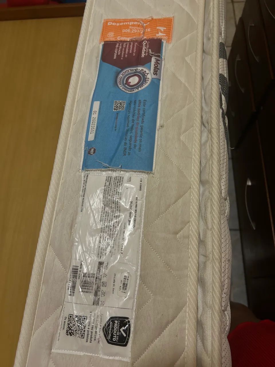 Colchão Solteiro Americanflex Bio Bambu - Foto 5