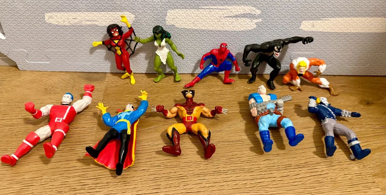Lote original anos 90 Marvel