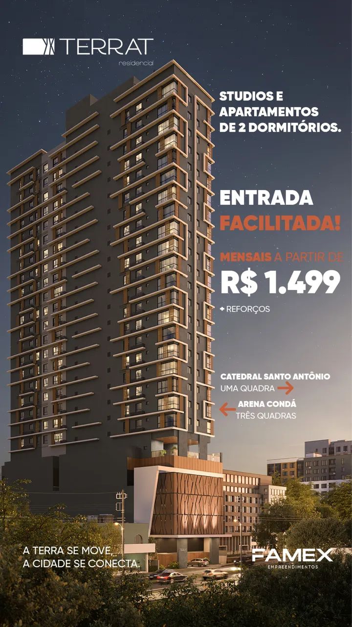 Apartamento na planta 