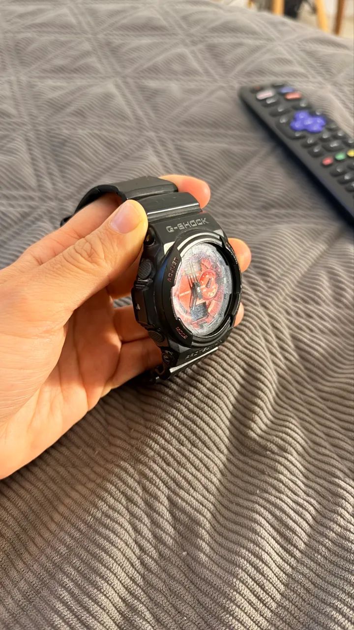 ? G-SHOCK CASIO GA-200 - PRETO/VERMELHO | ORIGINAL - Foto 2