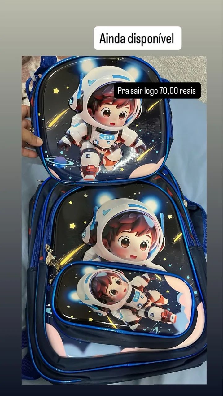 Kit 3 peças 