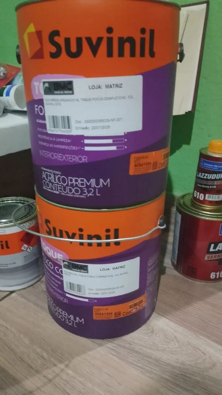 Tintas Suvinil 