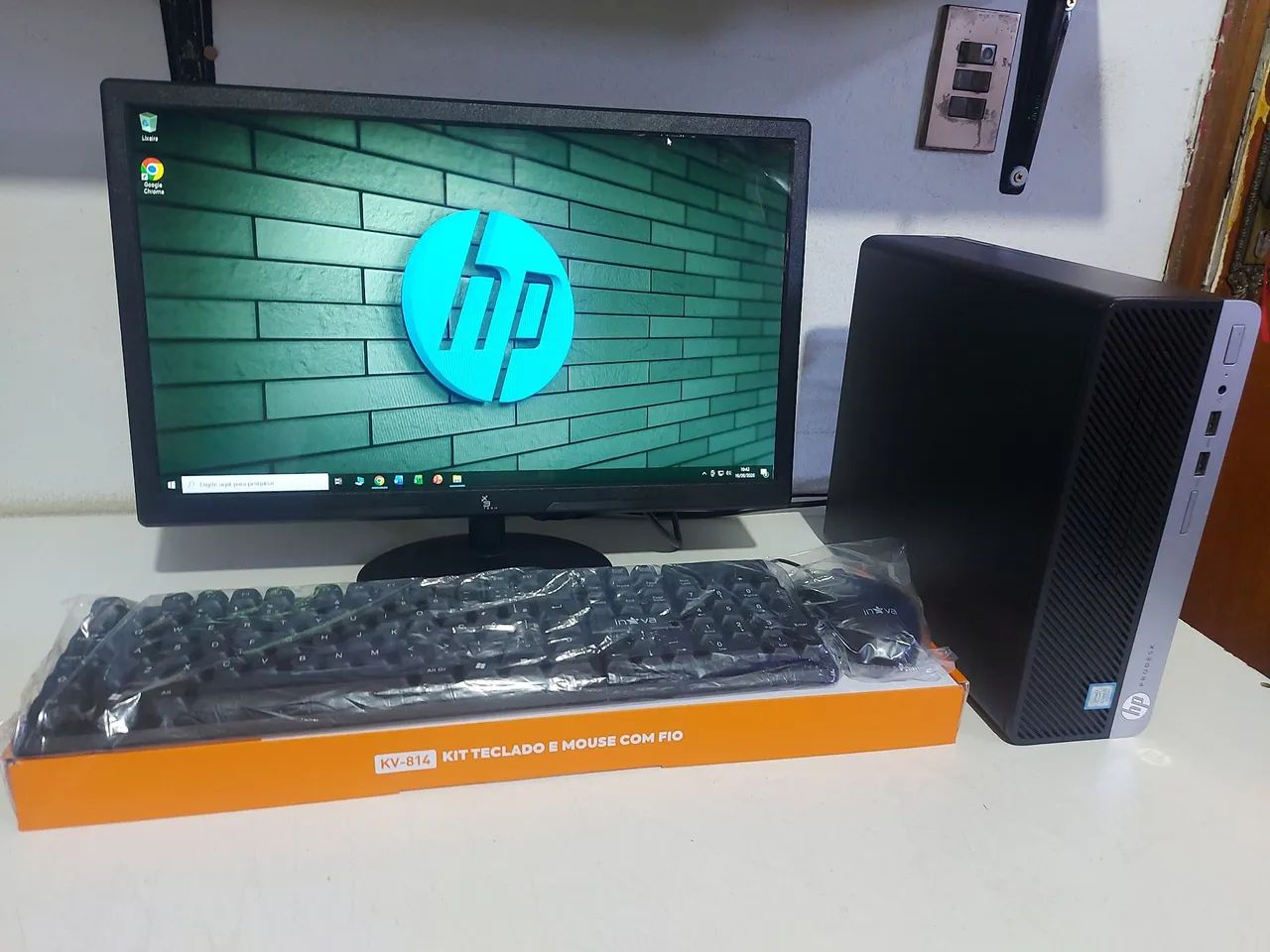 Pc Computador Completo HP Slim Empresarial intel Core i7 Ddr4.  - Foto 2