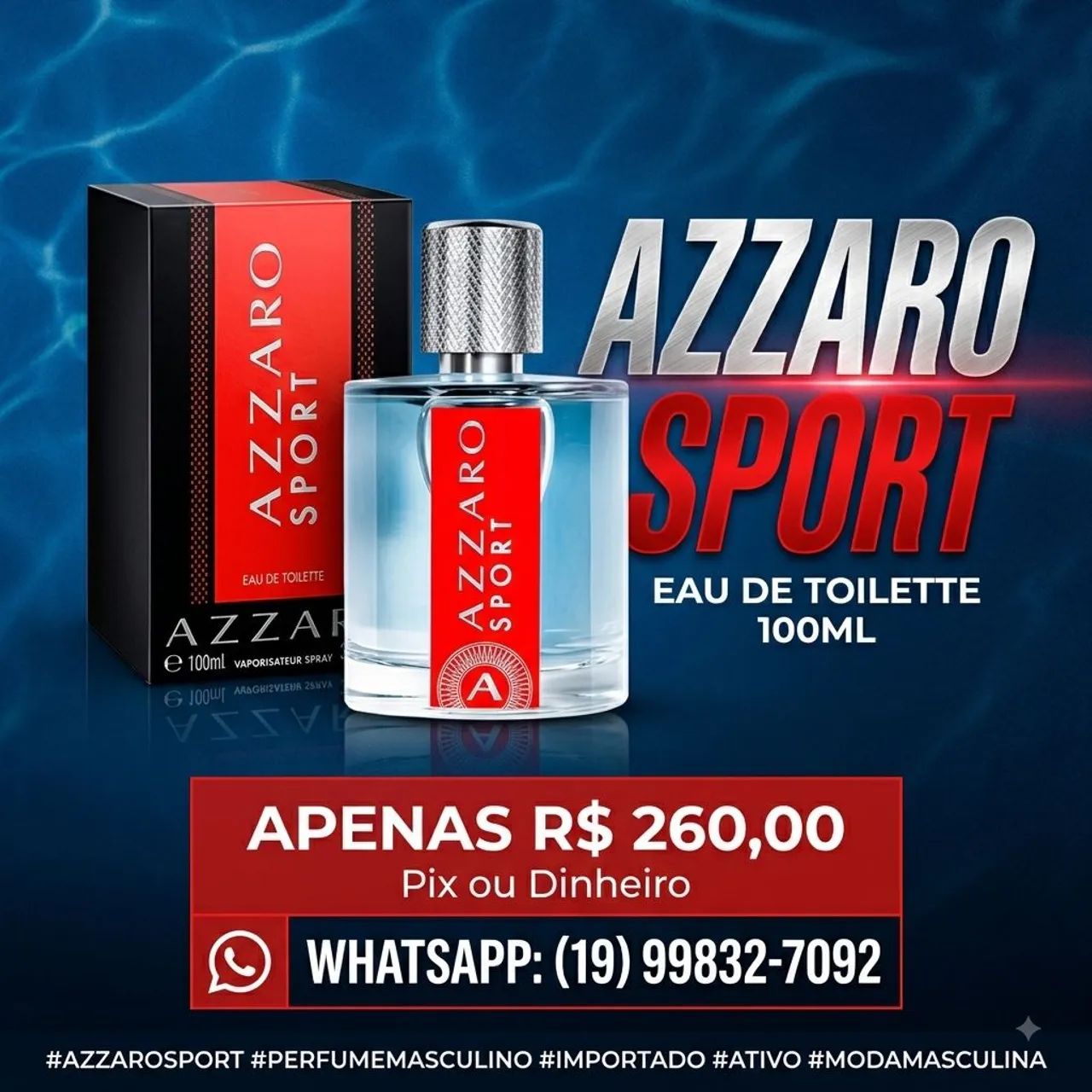 Perfume Azzaro sport 