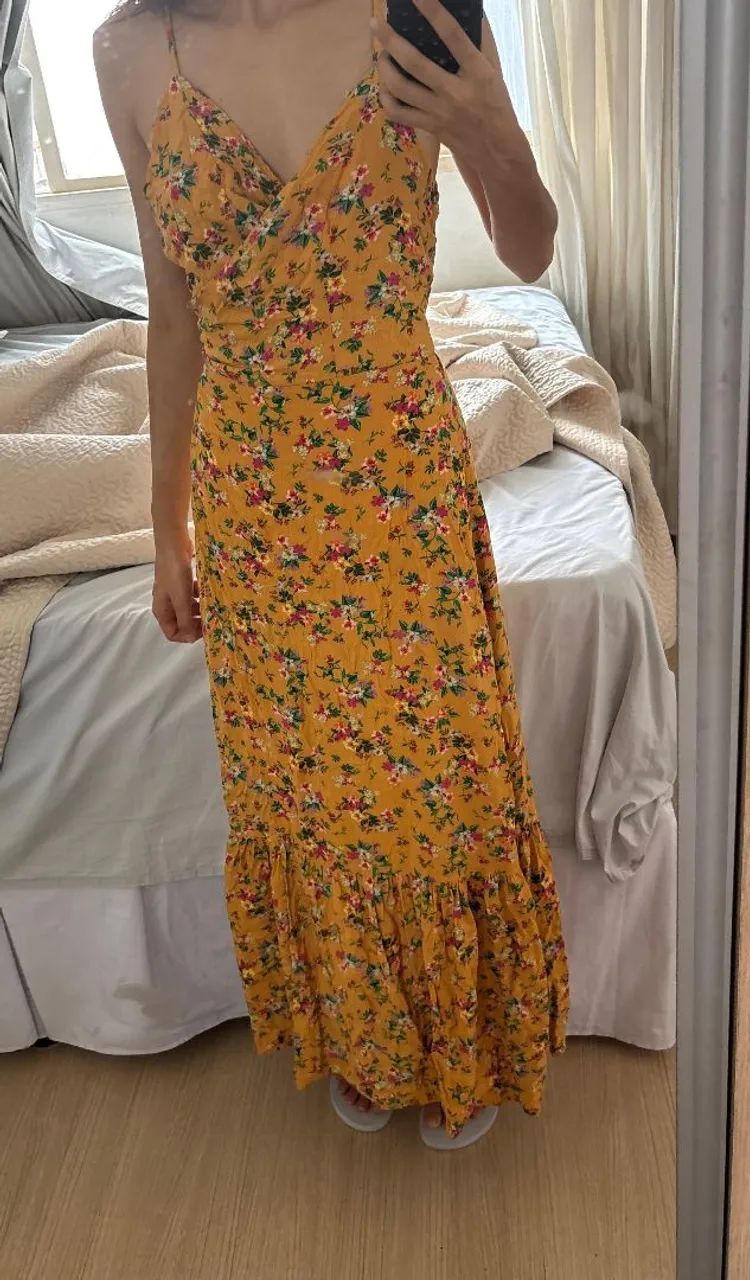 Vestido longo floral - Foto 3