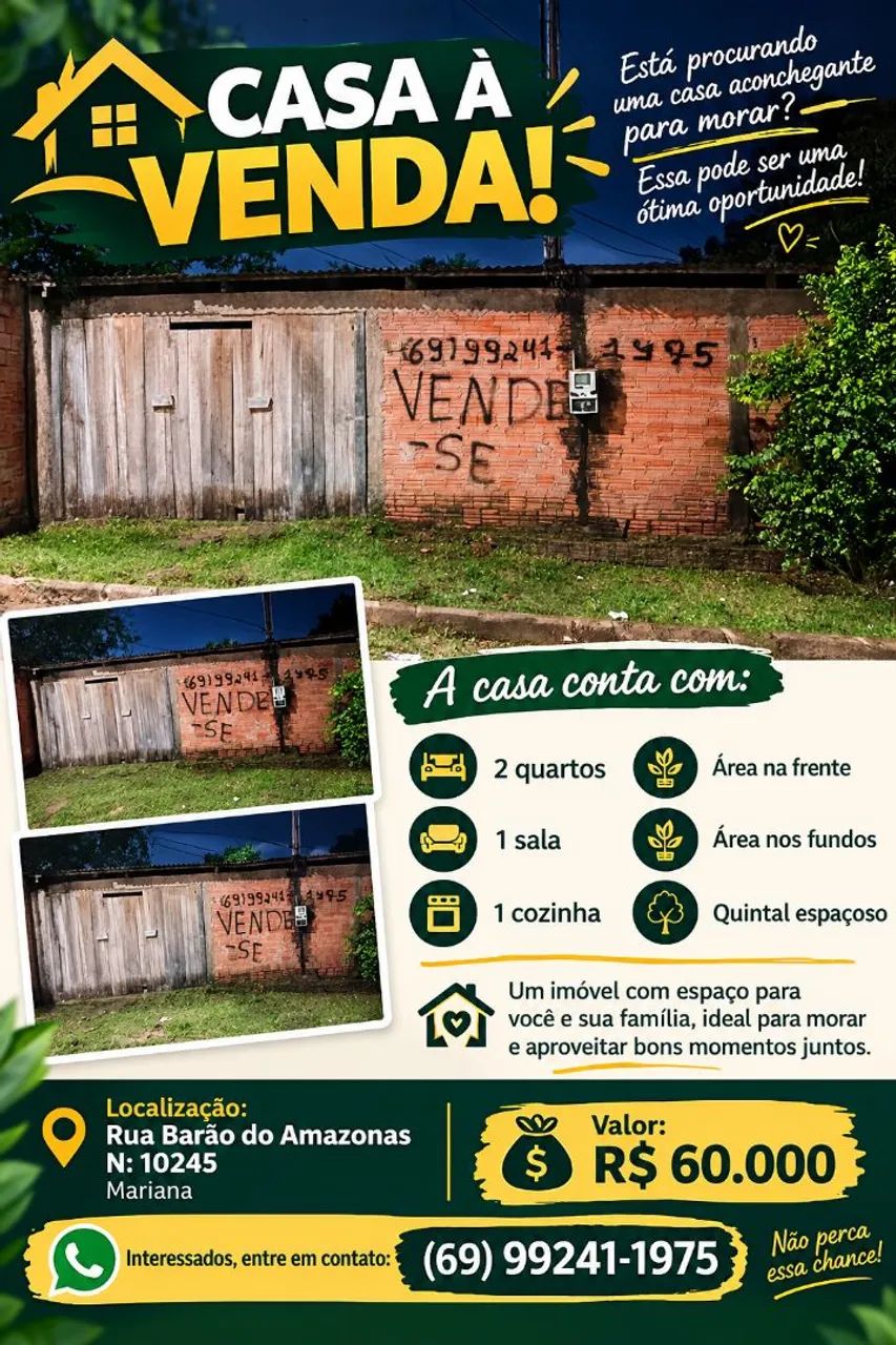 CASA A VENDA