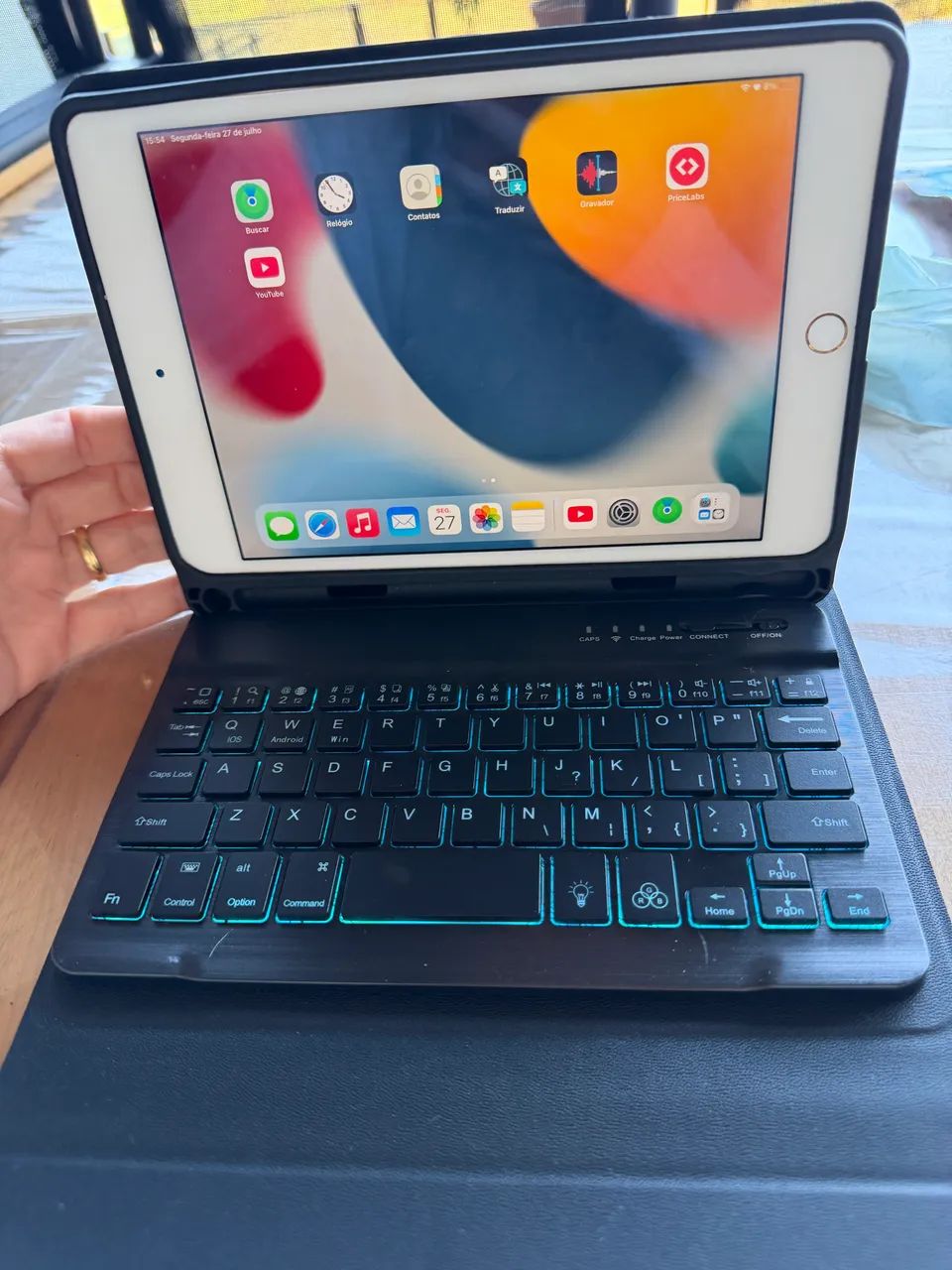 Ipad mini 4+ case +teclado