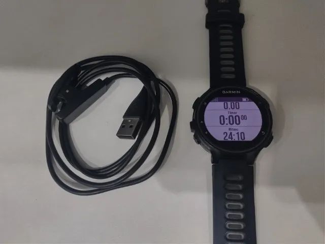 Relogio com GPS e frequencimetro Garmin Forerunner 735XT - Foto 2