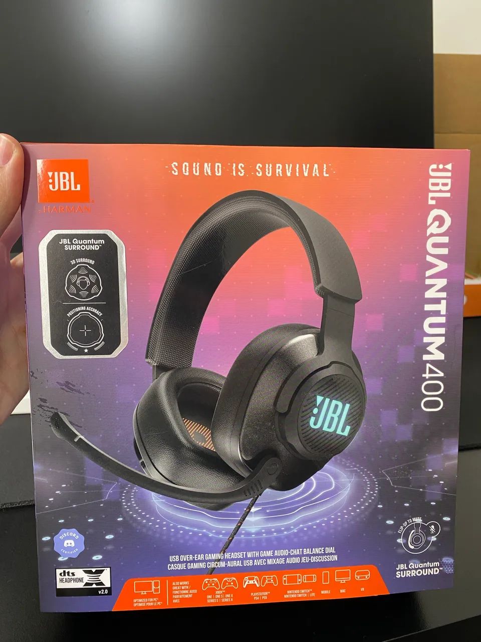 Headset JBL Quantum 400