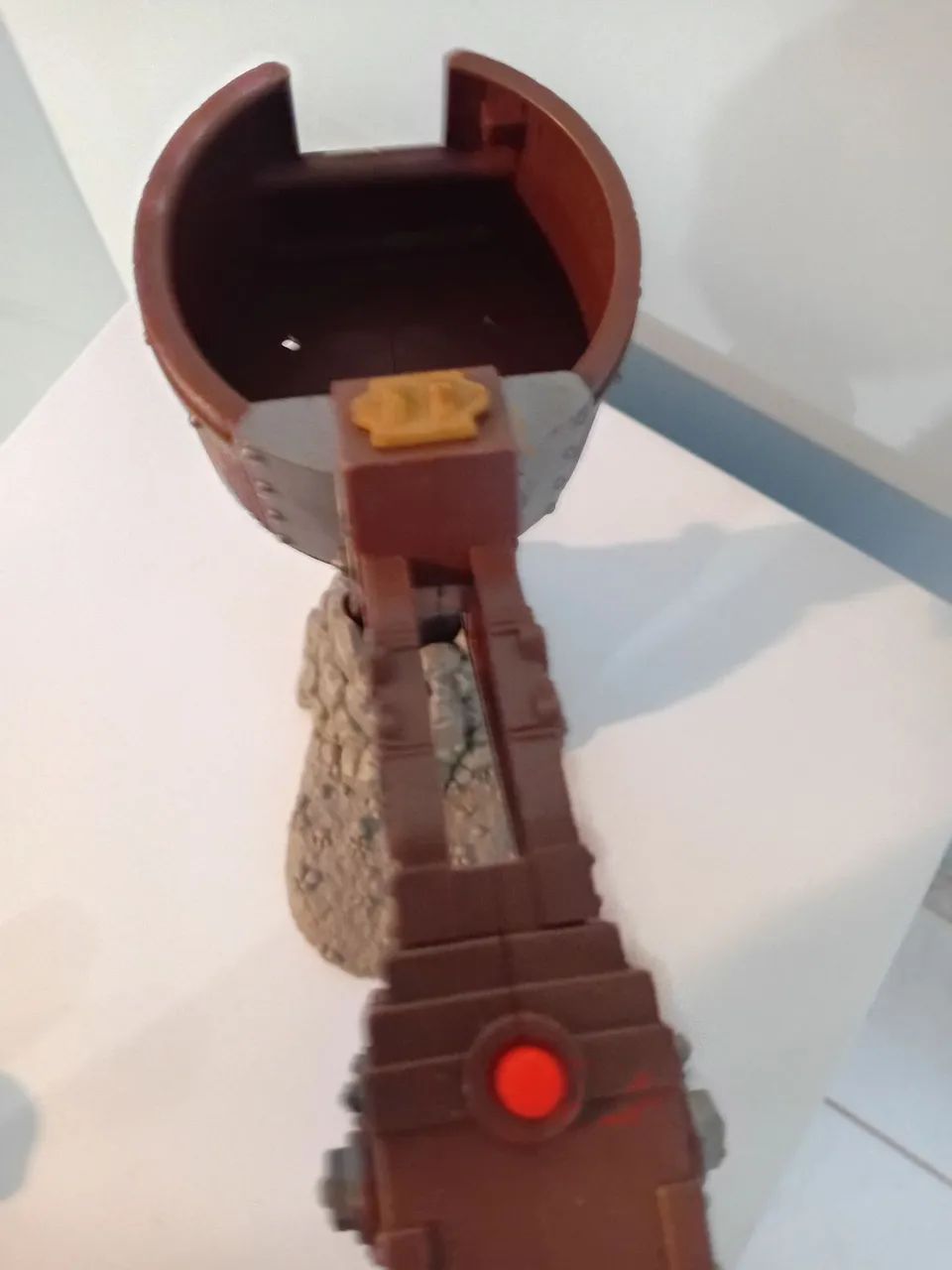 Brinquedo Torre observação medieval com gancho - diorama - Foto 4