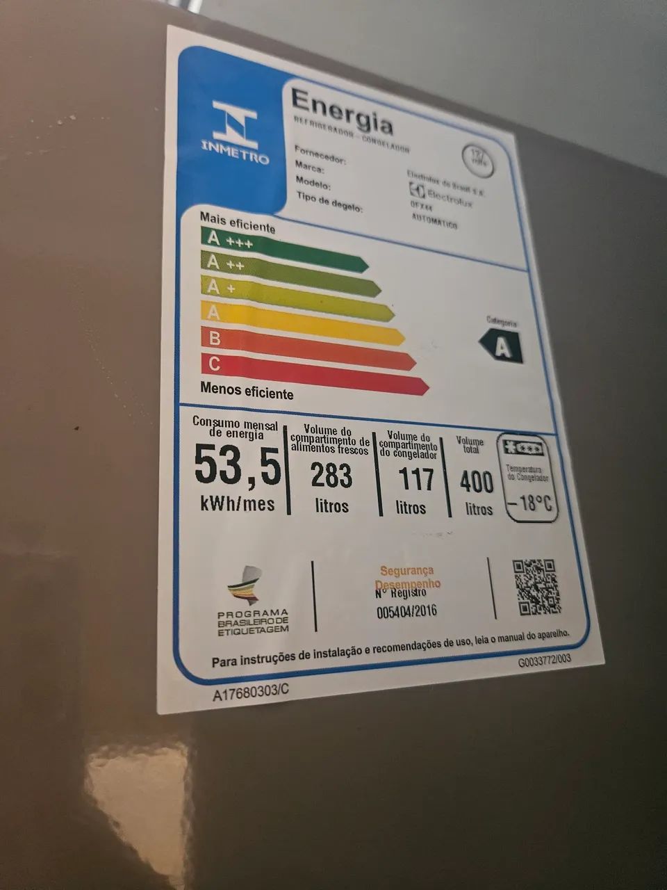 Geladeira Electrolux 400L  com 2 meses de uso. - Foto 5