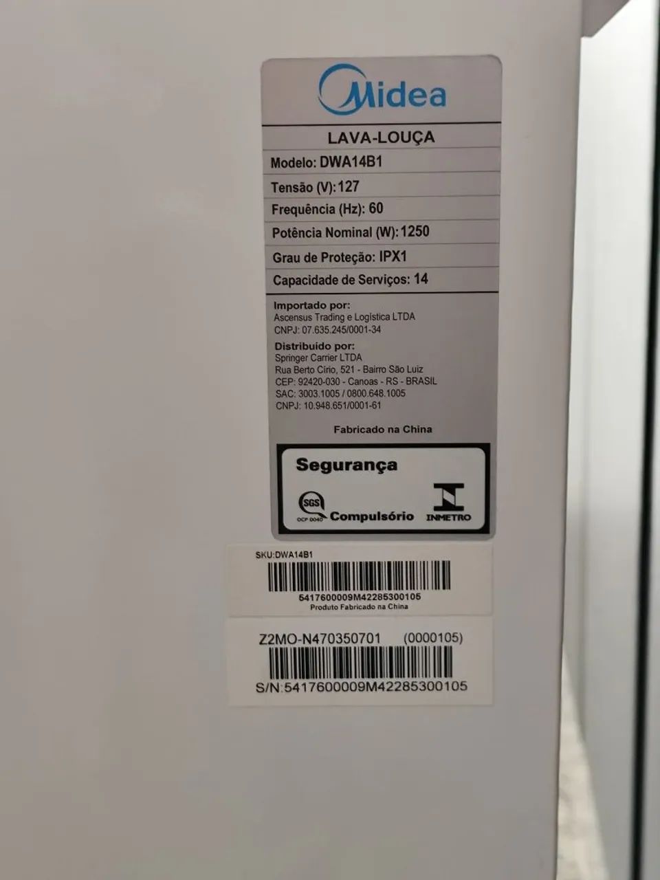 Lava louças com defeito  - Foto 3