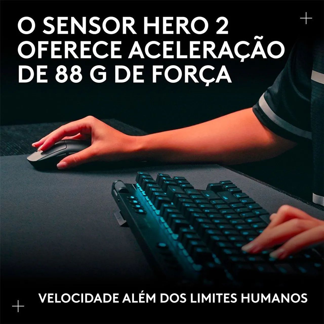 Mouse Gamer Sem Fio Logitech G PRO 2 branco  - Foto 5