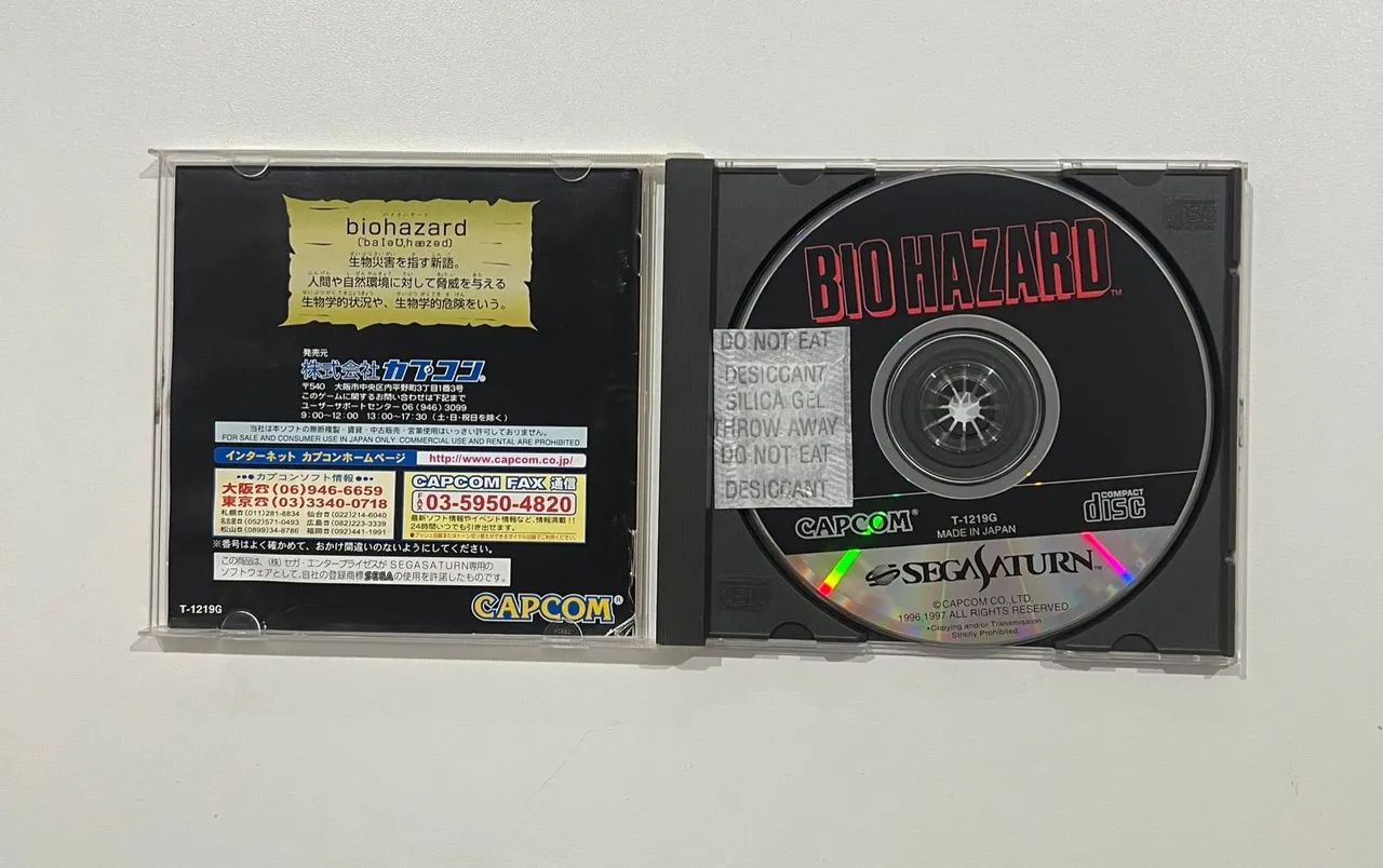 Resident evil Sega Saturn - Jogos de Vídeo Game - Centro, Mirante