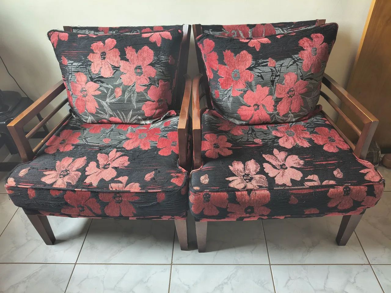 Poltronas florais