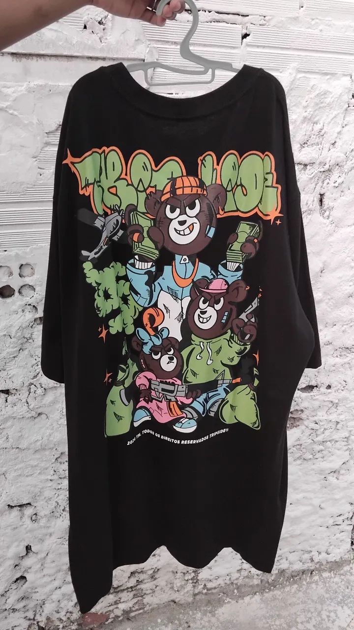 CAMISA OVERSIZED TRIPSIDE GG - Foto 2