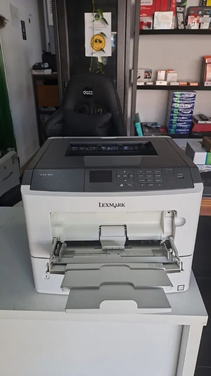 Impressora Laser Lexmark MS610dn - Alta Performance, Duplex e Nota Fiscal - Foto 2