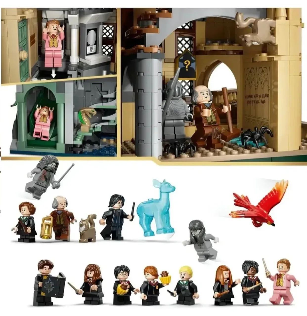 Lego Harry Potter Castelo De Hogwarts: Ala Leste 76473 original. - Foto 2