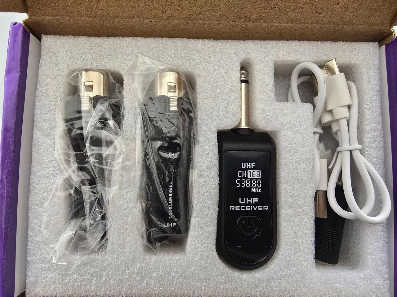 Adaptador sem fio wireless para microfone  - Foto 3