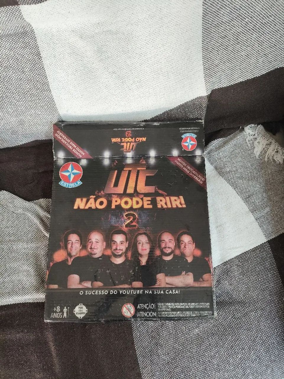Kit 2 Jogos de Tabuleiro Master + Não Pode Rir 2 - Foto 2