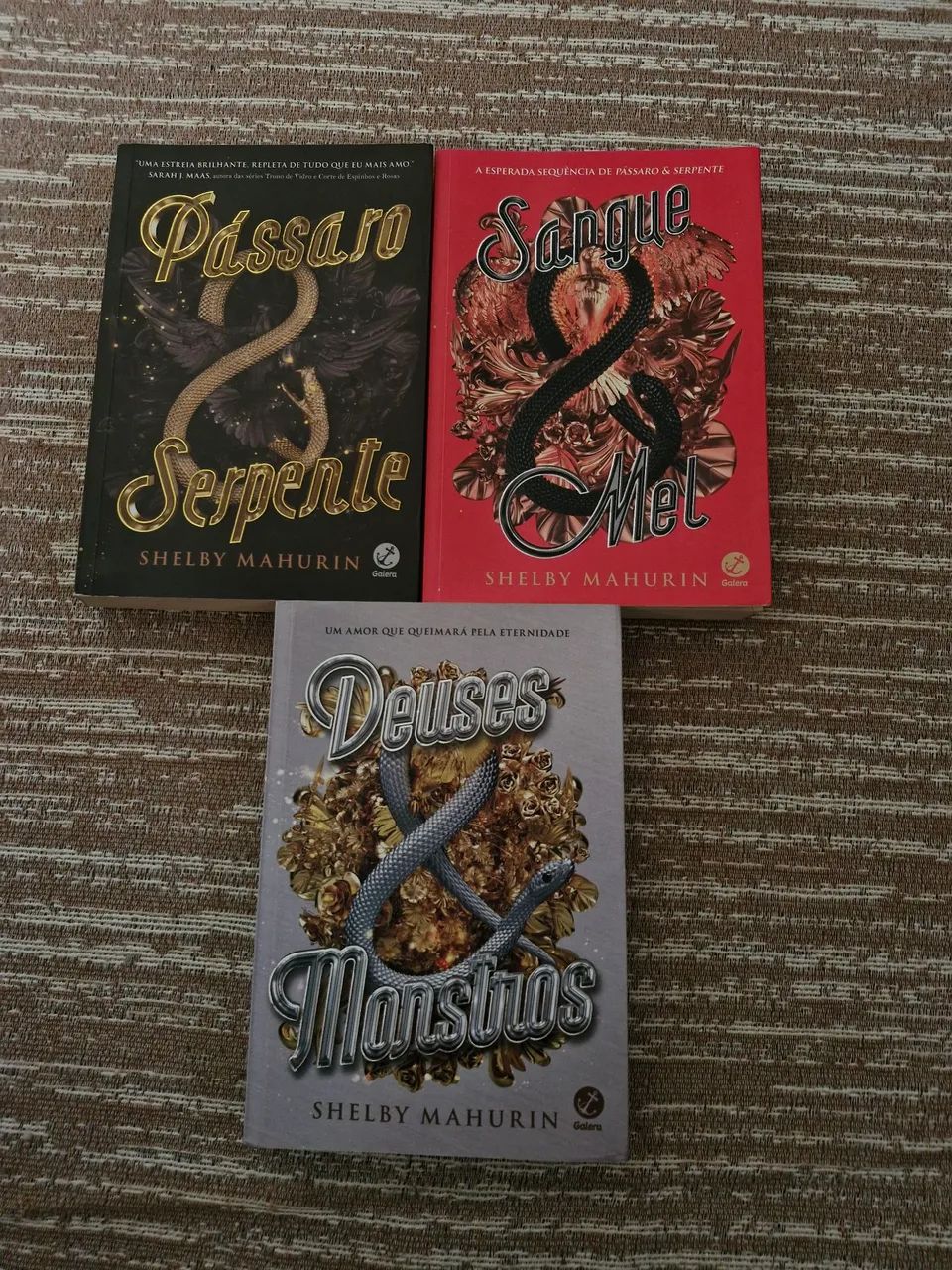 Coleção Pássaro e Serpente - 3 volumes