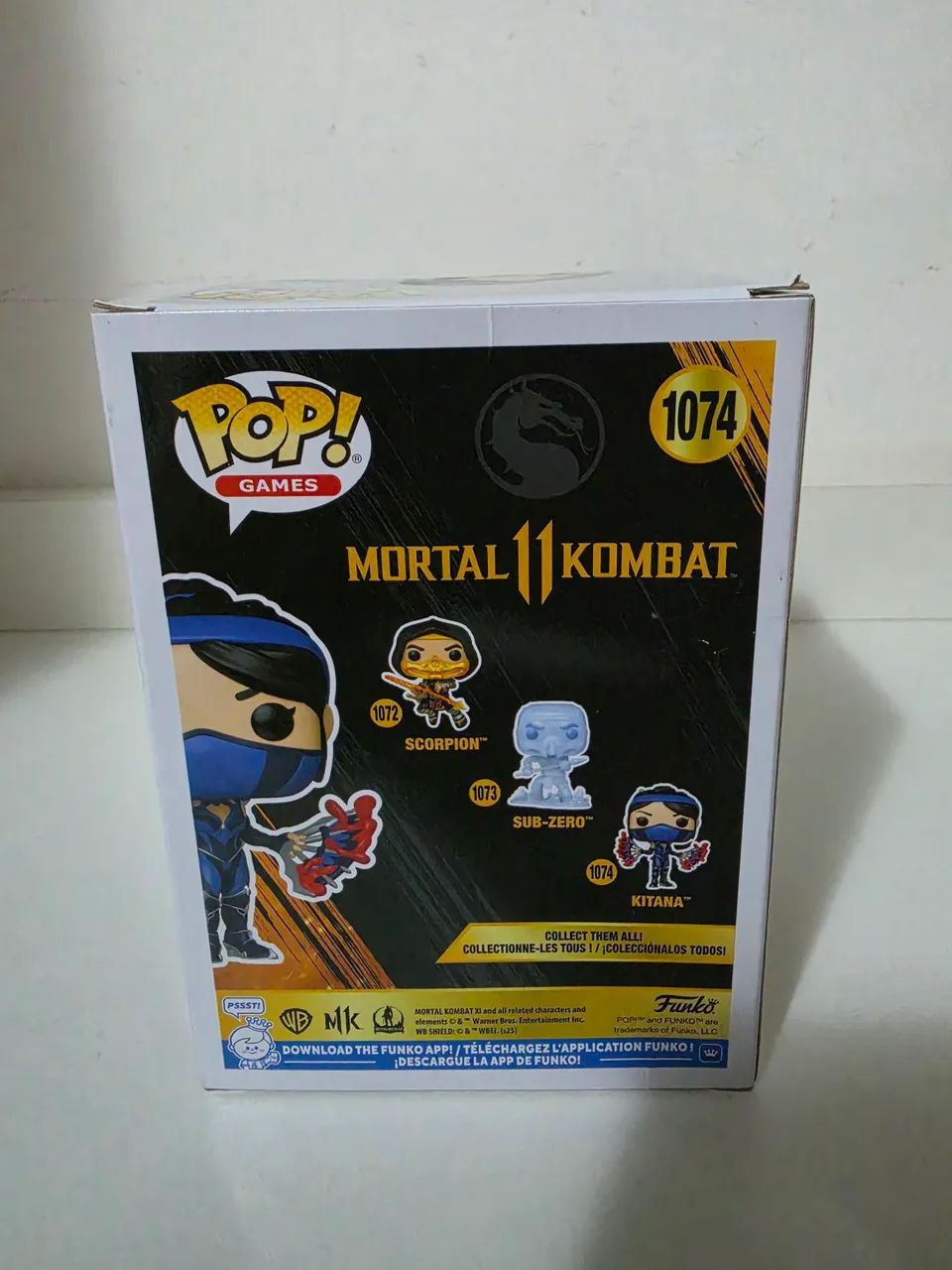 Funko Pop Mortal Kombat Kitana #1074 - Foto 2