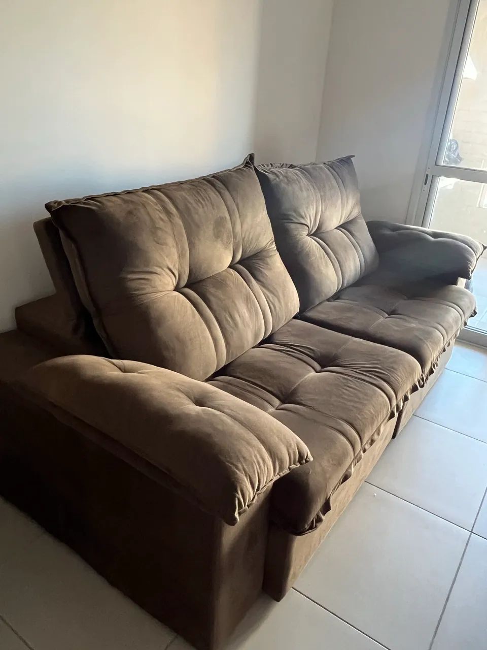Sofá 2.50M retrátil e inclinável  - Foto 3