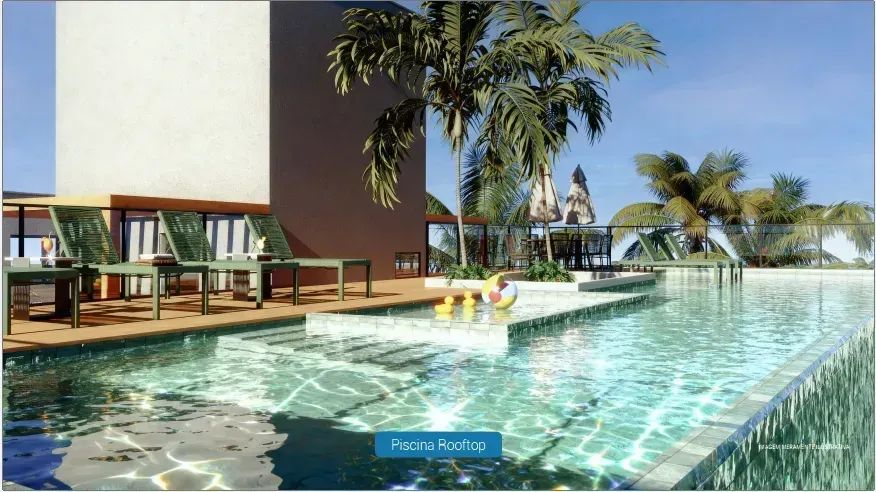 BARRA GRANDE - Flat com 30 m² 1 quarto, lazer com piscina - Foto 2