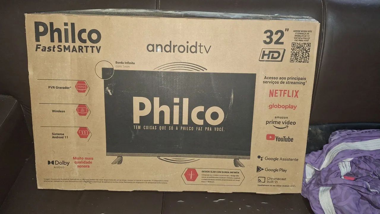 Smart TV Philco 32 polegadas 