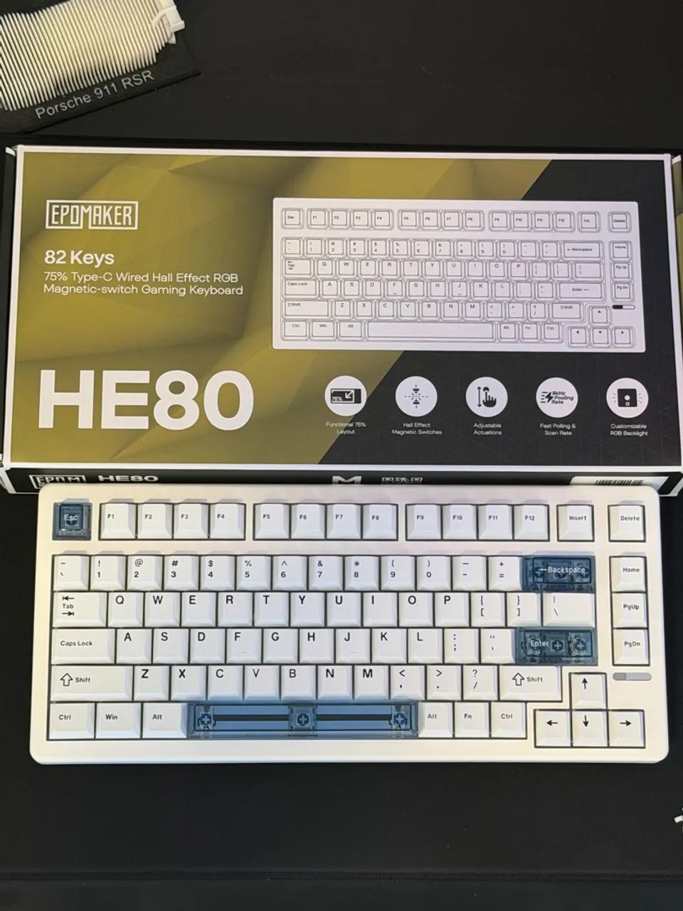 Teclado magnético EPOMAKER HE80 - Foto 2