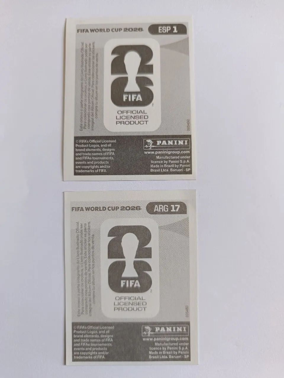 Vendo figurinha da Copa, Messi e escudo da Espanha  - Foto 2