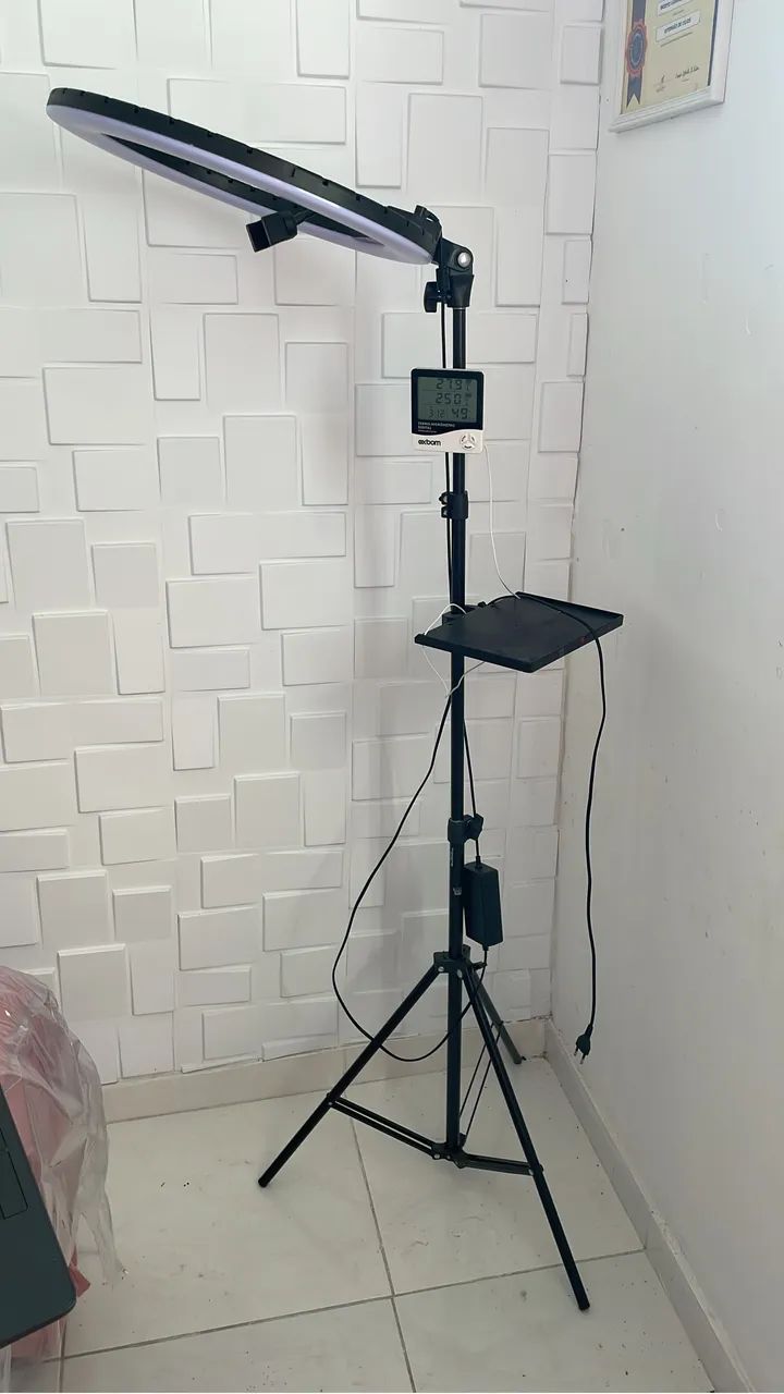 Ring Light Profissional Tomate 18 Polegadas 55W LED 448 Leds com Tripé