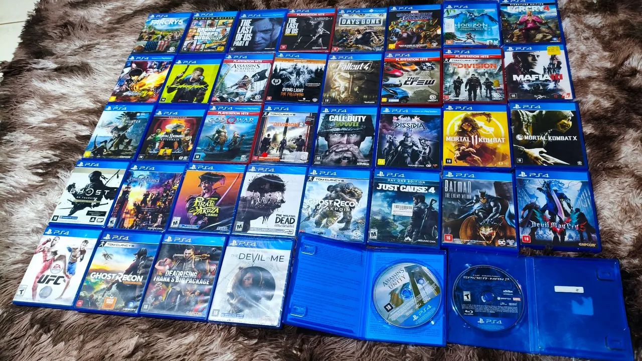 Jogos de PS4 