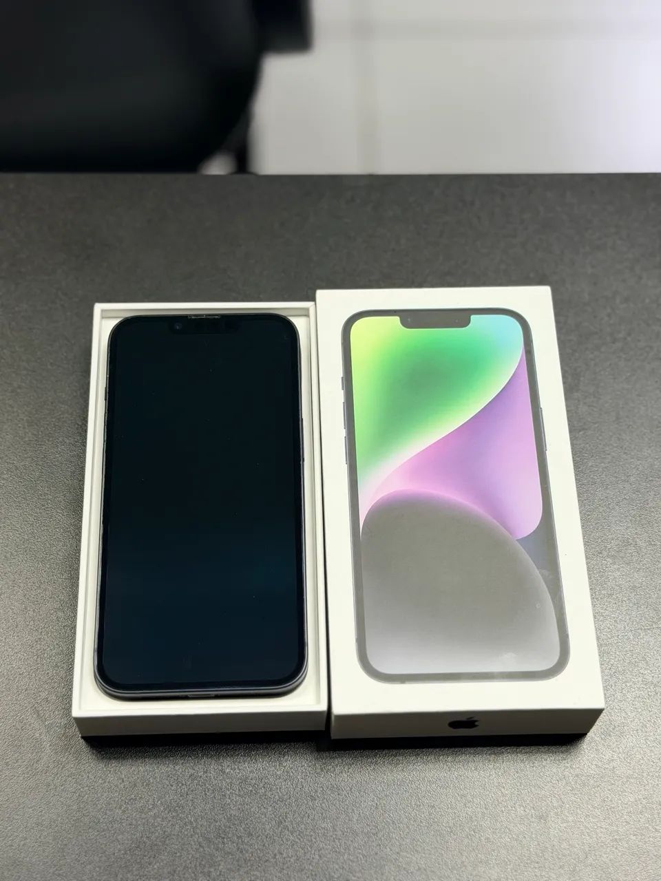 Iphone 14 128GB Preto com Caixa Perfeito Estado - Foto 3