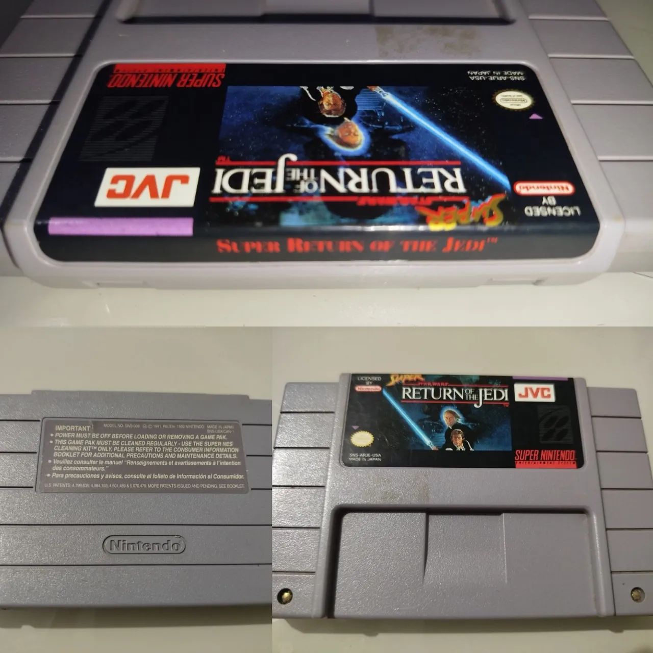 Return the Jedi Star Wars Super Nintendo Original.