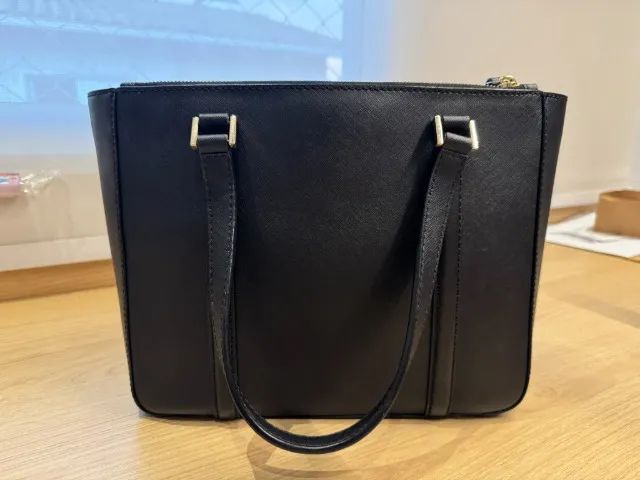 Bolsa de Couro Preta - Kate Spade - Foto 4