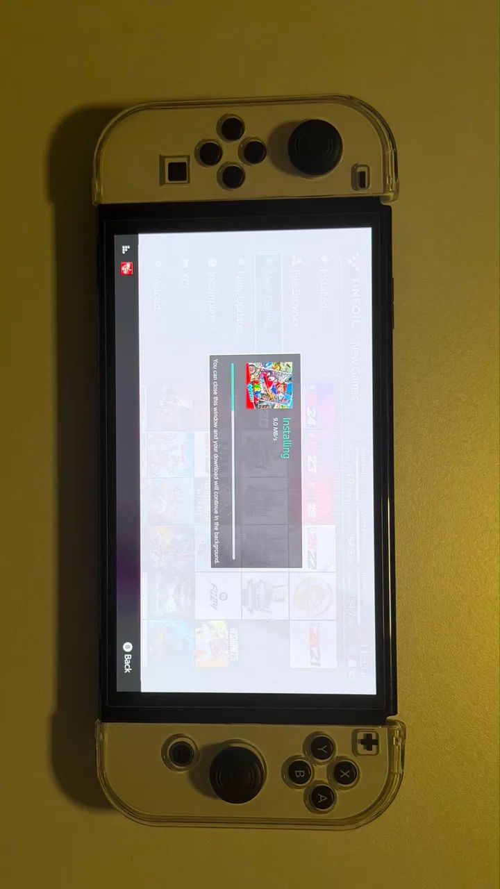 Nintendo switch oled desbloqueado 