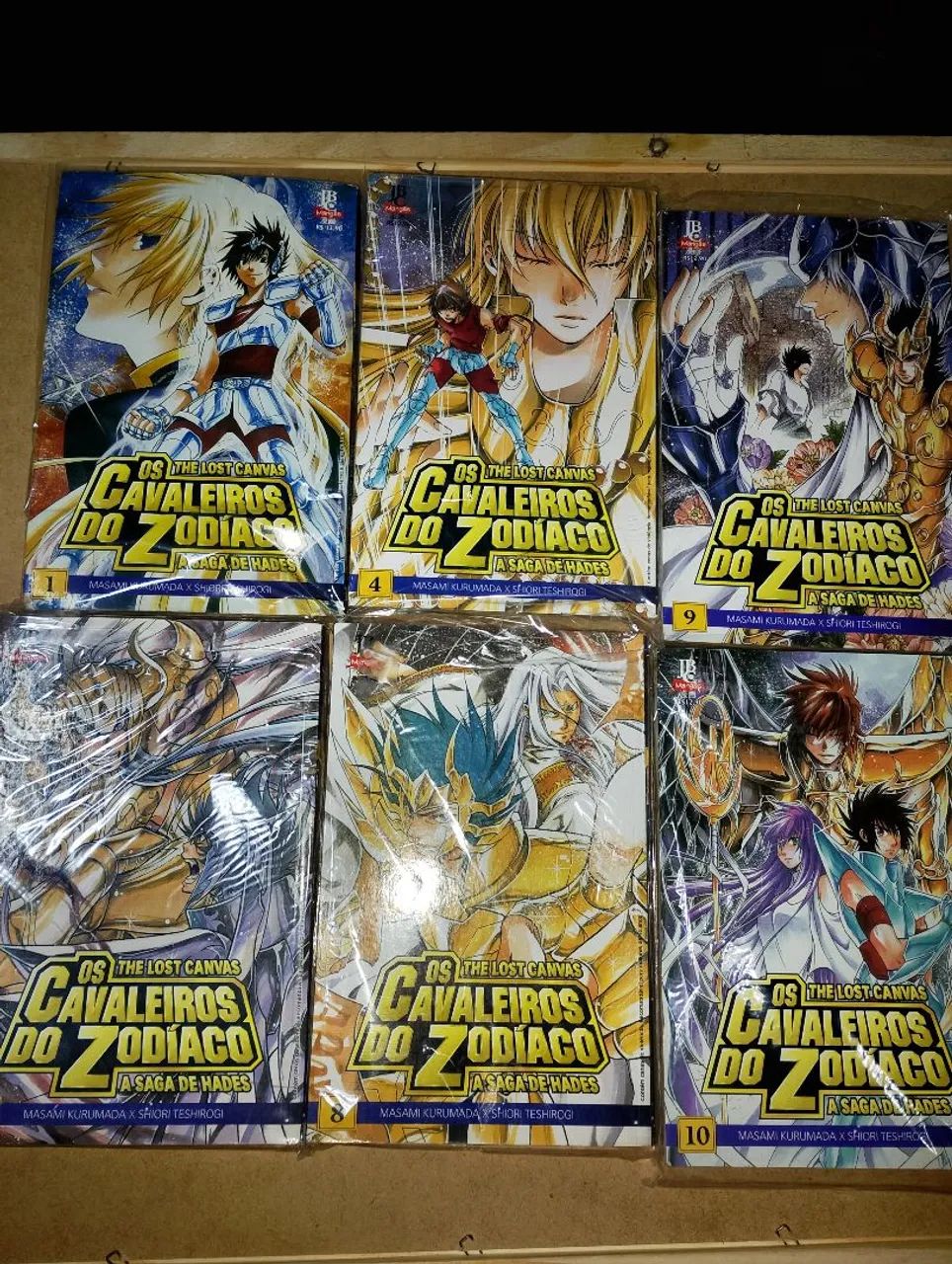 Mangás cavaleiros do zodíaco Lost Canvas - Livros e revistas - Boa