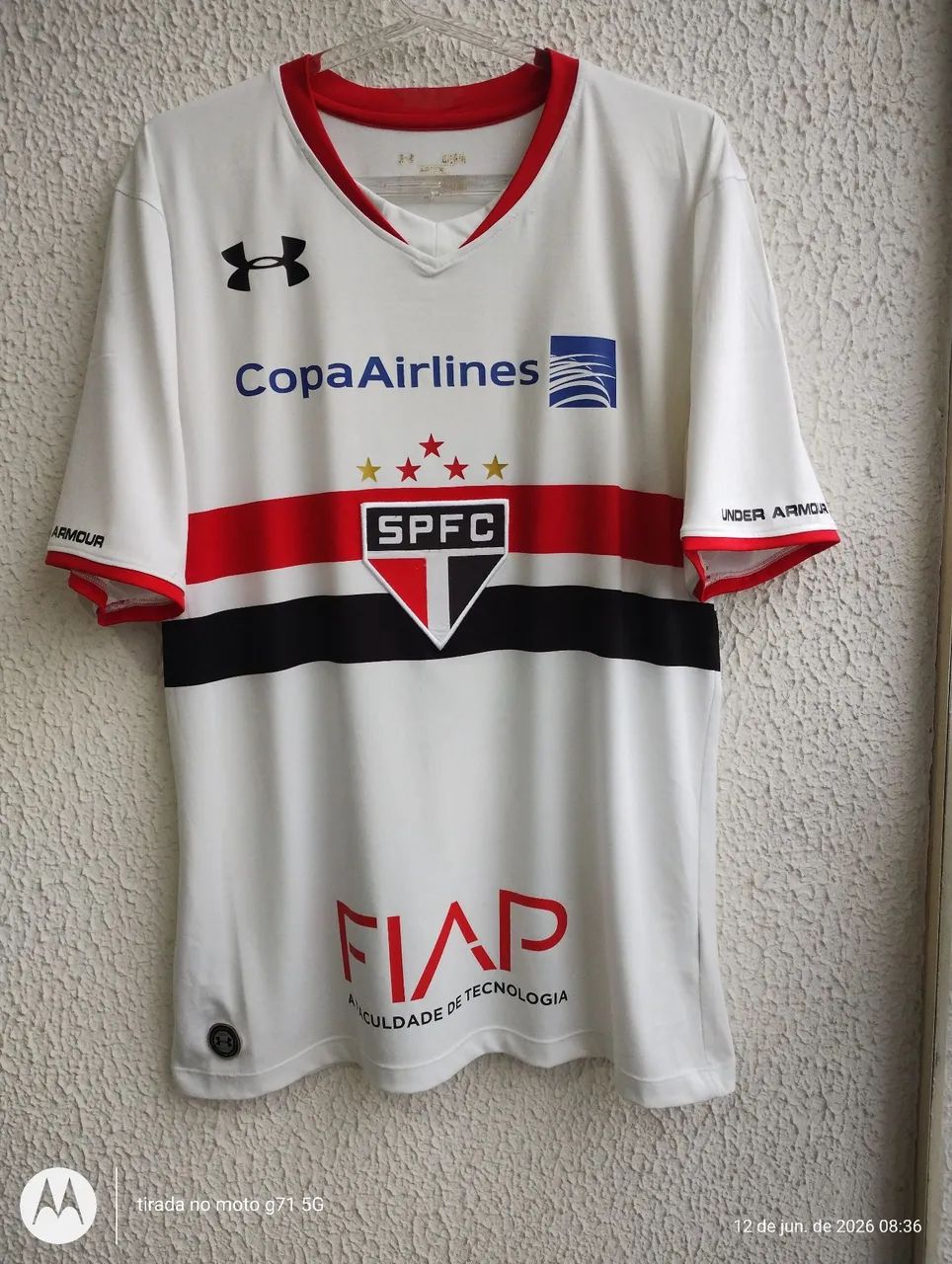 Camisa Under Armour SPFC 2015 # 5 Lugano