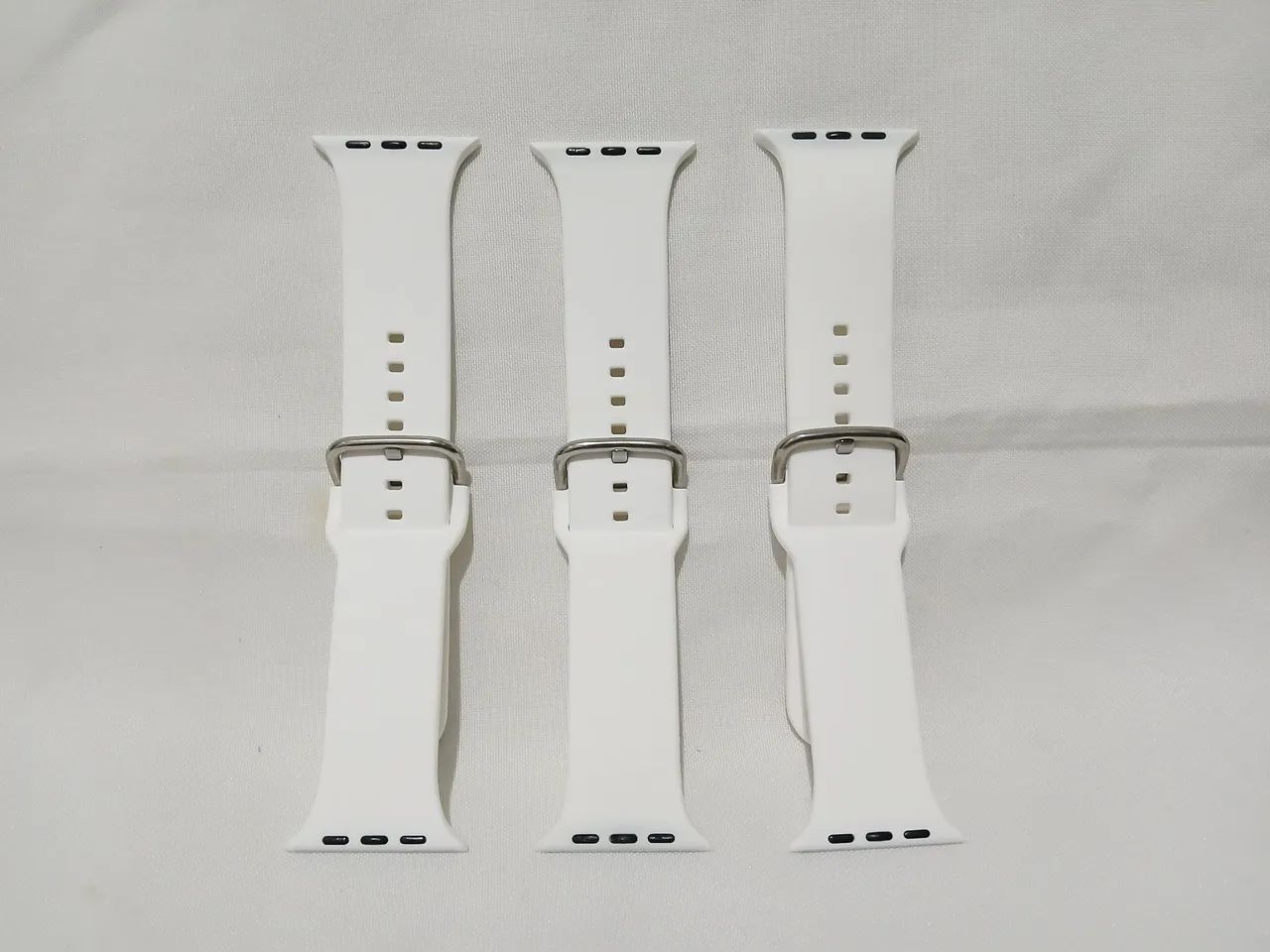 Pulseira para Smartwatch silicone lisa com fivela