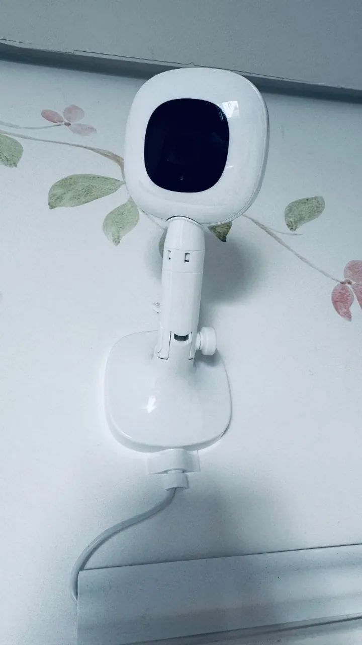 Monitor De Bebê Nanit Pro Full System - Branco Cor Branca 