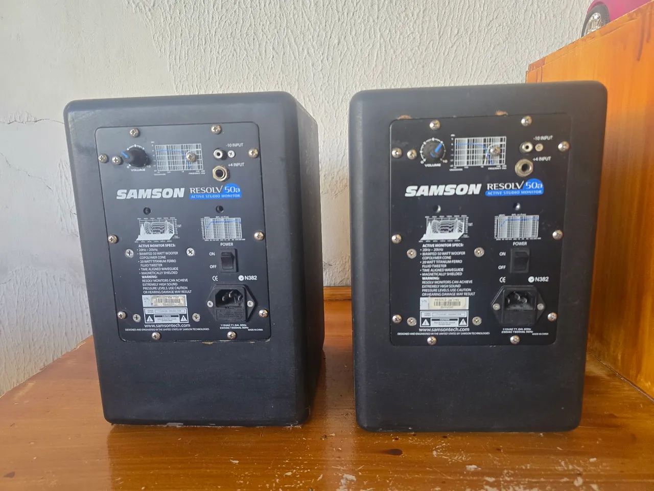 CAIXA DE SOM SAMSON RESOLV 50A - PARA VENDER LOGO - FUNCIONANDO 100% 