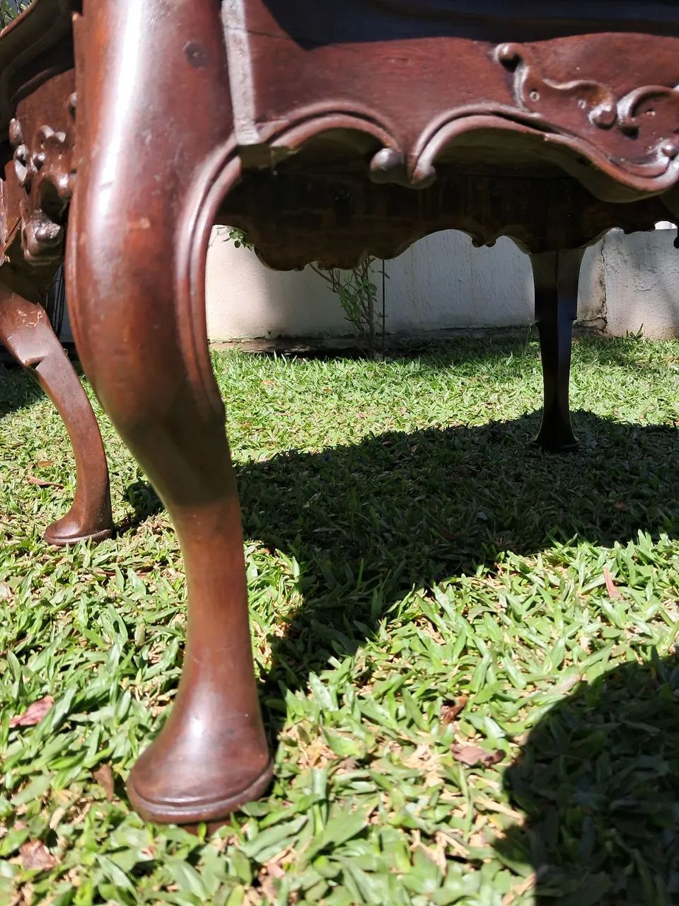 Mesinha Antiga em Jacarandá  - Foto 2