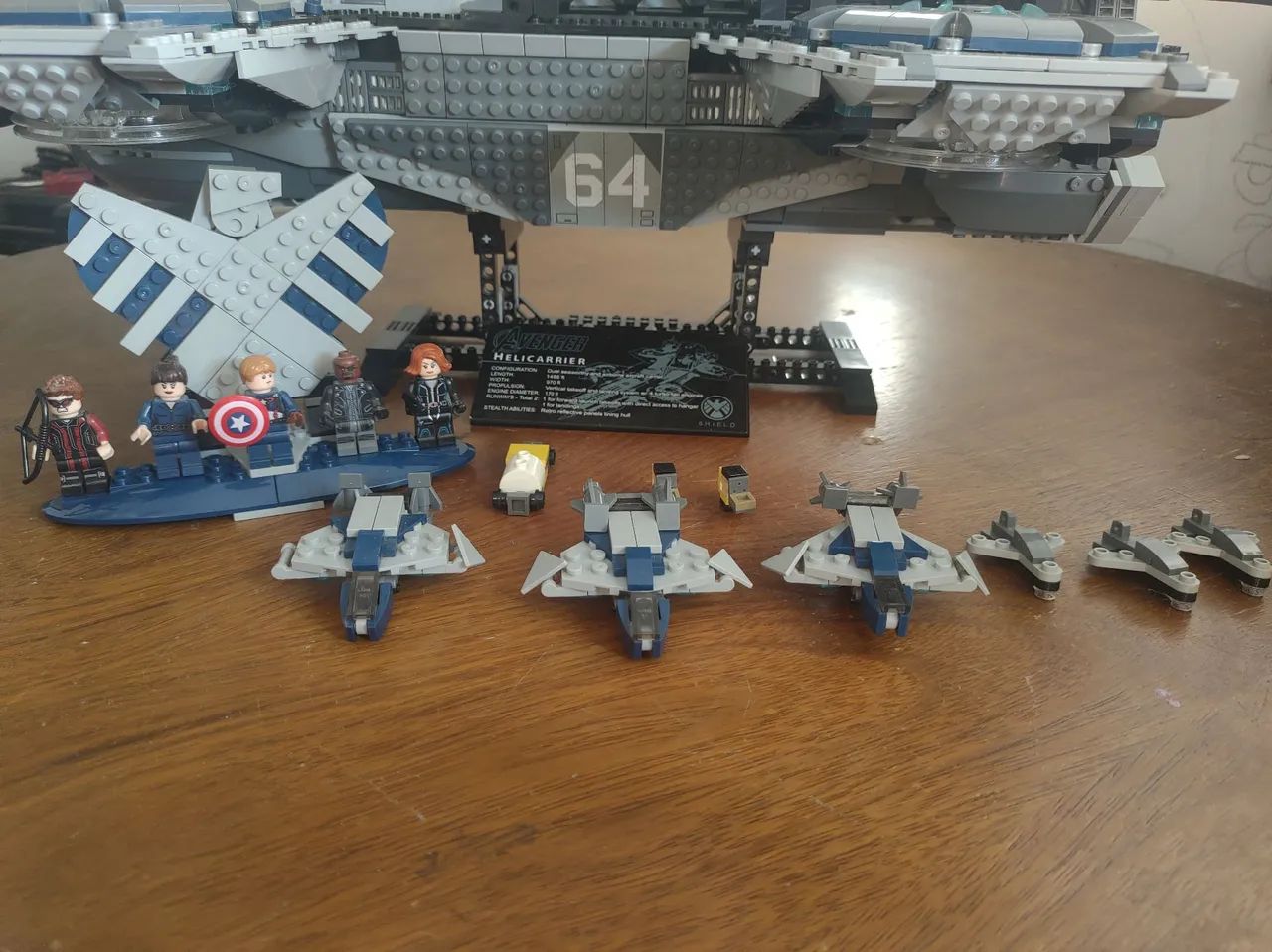 LEPIN 07043 HELICARRIER DA SHIELD - Foto 2