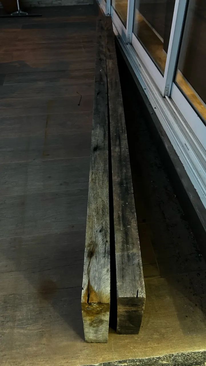Viga 30x7,5x2,85cm peroba rosa R$ 400,00