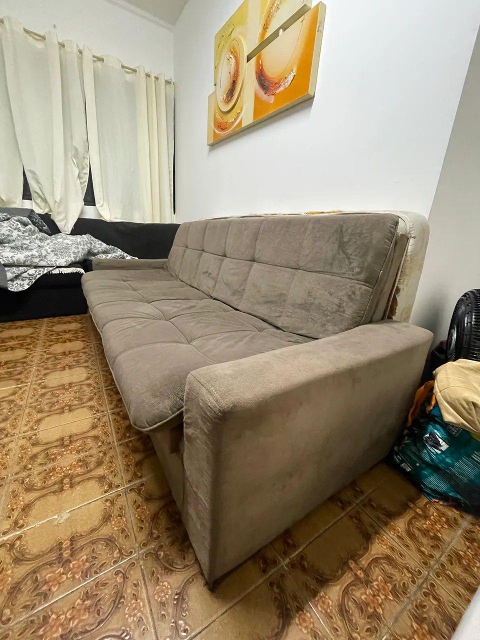 Sofá 3 Lugares em Ótimo Estado  - Foto 5
