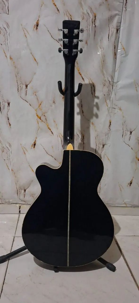 Belíssimo violão Giannini elétrico  - Foto 3