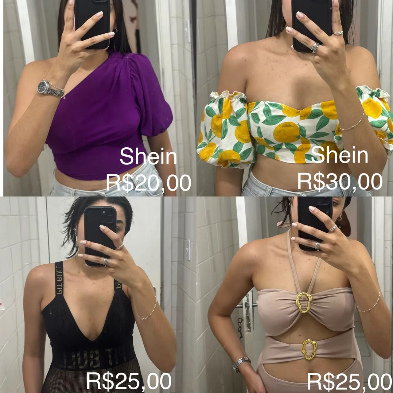 Roupas femininas (novas e seminovas)