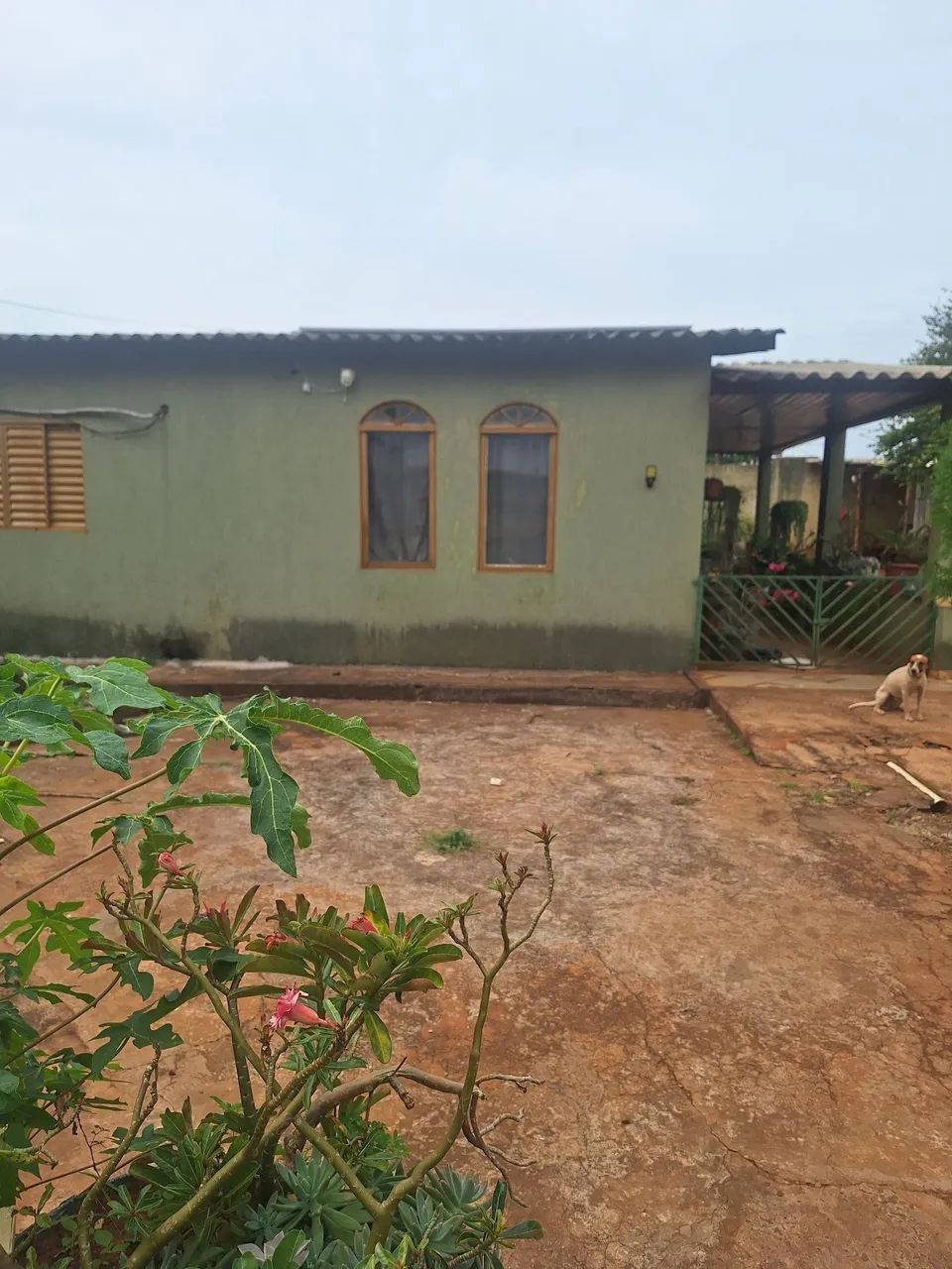 Casa com dois terrenos