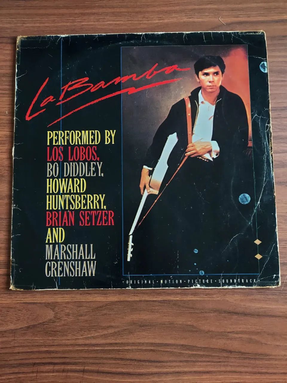 Disco Vinil:"La Bamba"(Los Lobos; Howard Huntsberry; Marshall Crenshaw; Brian Setzer)